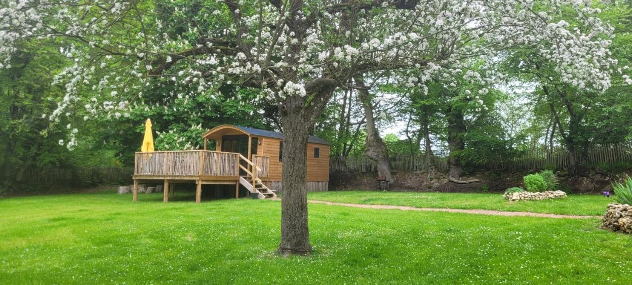 Roulotte Escapade Nature A Morainville Ngoại thất bức ảnh
